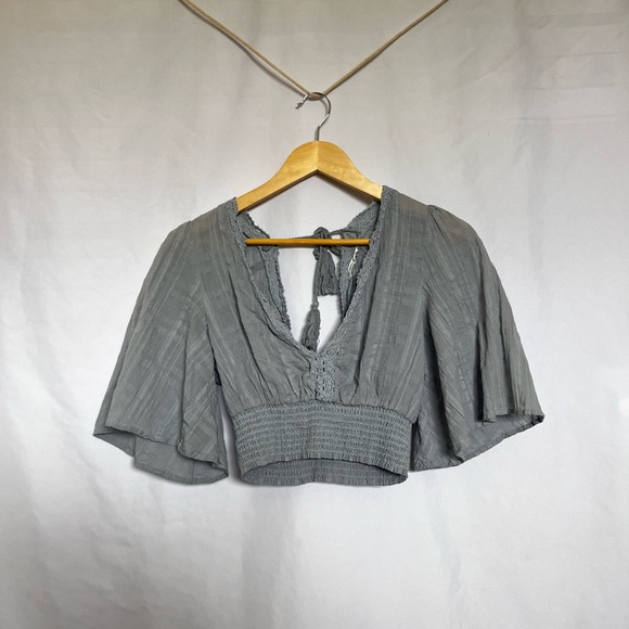 Timing Tops - Boutique Boho Flowy Crop Top